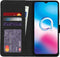 iMoshion Hoesje Geschikt voor Alcatel 3X (2020) Hoesje Met Pasjeshouder - iMoshion Luxe Bookcase - Zwart