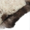 vidaXL - Schapenvacht - 70x100 - cm - gemengde - kleur
