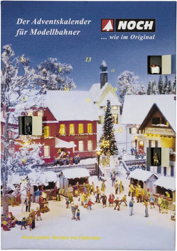 NOCH 15997 H0 Adventskalender met figuren figuren Geverfd