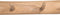 Kapstok 4 Haken - 60x7x10 - Naturel - Teak - Set van 6
