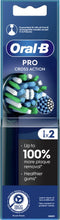 Oral B Opzetborstels PRO Cross Action Zwart - 2 stuks