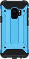 iMoshion Hoesje Geschikt voor Samsung Galaxy S9 Hoesje - iMoshion Rugged Xtreme Backcover - Lichtblauw