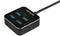 Startech.com HB31C4AB - 4 poorts USB-C hub - USB 3.2 10Gbps 4x USB-A - Zwart