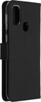 Accezz Hoesje Geschikt voor Samsung Galaxy M30s / M21 Hoesje Met Pasjeshouder - Accezz Wallet Softcase Bookcase - Zwart
