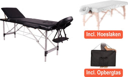Alora Massagetafel Relax Budget incl. hoeslaken en opbergtas - Max. Draagvermogen 250 KG - 8 Hoogtestanden - massage bed