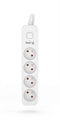 KERG stekkerdoos met stroomonderbreker 4 stopcontacten 1,5m-16A