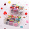Vaessen Creative - Stapelbare Opbergbox - 18 vakjes - 15 x 15 x 12,5 cm