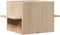 vidaXL - Kattenhuis - 51x35x30 - cm - massief - grenenhout - wit