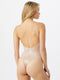 Spanx Suit Your Fancy - Thong Bodysuit - Plunge Low-Back - Beige - M