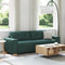 vidaXL - Bank - Donkergroen - Stof - Groot - Duurzaam - Donkergroene - Bank