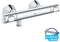 GROHE Precision Flow - Thermostatische Douchekraan - Waterbesparend - Chroom - Hartafstand 15 cm