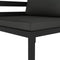 vidaXL - Hoekbank - sectioneel - 1 - st - met - kussens - aluminium - antracietkleurig