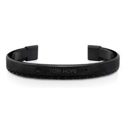 Tom Hope TM0286 - Armband Heren - Roestvrij staal - Zwart