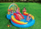 Intex Rainbow Ring Opblaaszwembad met glijbaan - 297 x 193 x 135 cm
