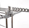 Bathroom Solutions Wasrek-droogrek - zwart-wit - 80 x 57 x 165 cm