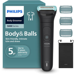 Philips Series 5000 - Bodygroomer - 3 trimkammen - Zwart