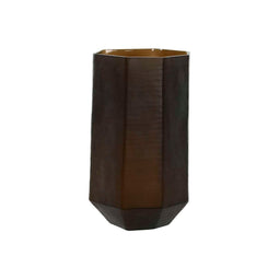 Vaas Home ESPRIT Donker grijs Kristal Modern 18 x 18 x 31 cm