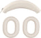 Somstyle Cover Geschikt voor Sony WH-1000XM4 & WH-1000XM3 Koptelefoon - Siliconen Hoes voor Oorkussens & Hoofdband - Beige
