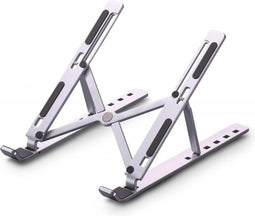 Urban Factory AST01UF - Laptopstandaard - Opvouwbaar Verstelbaar Antislip - Aluminium
