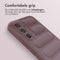 imoshion Hoesje - Geschikt voor Samsung Galaxy A54 (5G) - EasyGrip Backcover - Paars