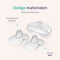 Qwali Tepelhoedjes - Borstvoeding - BPA vrij - Maat S - 2 stuks (incl. opbergbakje) (2 stuks)