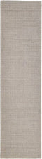 vidaXL - Vloerkleed - 66x250 - cm - natuurlijk - sisal - zandkleurig