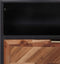 vidaXL - Tv-meubel - 100x35x45 - cm - massief - acaciahout - en - MDF