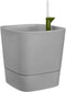Elho Greensense Aqua Care 38 - Bloempot met Waterreservoir - 100% Gerecycled Plastic - Licht Beton - Ø 38.0 x H 38.9 cm