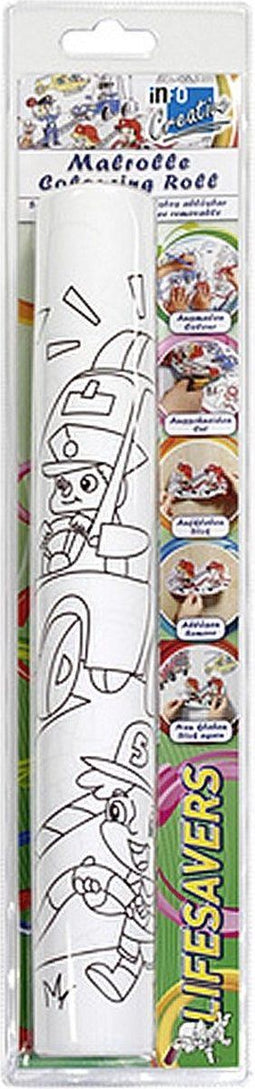 Info tekenrol - Creative - hulpdiensten - 30cm x 4m - IN-8725-08-B