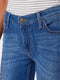 SCARLETT HIGH - Denim - High-stretch stonewashed blue - W32 X L31