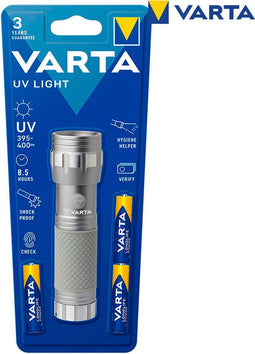 Varta UV Light - Zaklamp - UV-lamp - Grijs