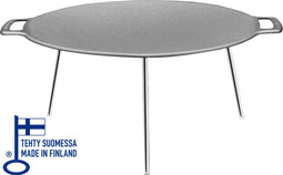 Griddle Pan - Grillplaat met Pootjes - 58 cm