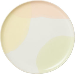 J-Line Punt bord - porselein - mix - small - 4 stuks