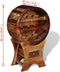 vidaXL - Wijnrek - voor - 10 - flessen - massief - gerecycled - hout
