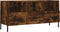 vidaXL - Tv-meubel - 102x36x50 - cm - bewerkt - hout - gerookt - eikenkleurig