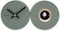 Wall clock Duo Cuckoo matt jungle green