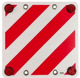 Optima - Reflecterend verkeersbord - CE-conform 500x500 mm - Rood