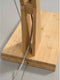 GOOD&MOJO Vloerlamp Montblanc - Bamboe/Taupe - 175x60x207cm - Scandinavisch,Bohemian - Staande lampen voor Woonkamer - Slaapkamer