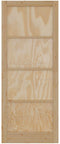 vidaXL - Interne - Deur - 'ORKDAL'83x232x4 - cm - Massief - Houten - Grenen