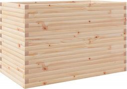 vidaXL - Plantenbak - 110x60x68,5 - cm - massief - grenenhout