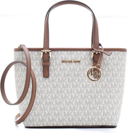 Handtas Dames Michael Kors 35T9GTVT0B-VANILLA Beige 25 x 18 x 10 cm