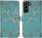 iMoshion Hoesje Geschikt voor Samsung Galaxy S22 Plus Hoesje Met Pasjeshouder - iMoshion Design Softcase Bookcase - Blauw / Blue Graphic