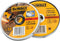 DeWalt DT42340TZ Doorslijpschijf in blik - 125 x 22,23 x 1,2mm - inox (10st)
