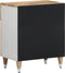 vidaXL - Nachtkastje - 50x33x60 - cm - massief - mangohout