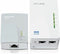 TP-Link TL-WPA4220 - Powerline adapter - AV600 - Wi-Fi kloon toets - (2 stuks)