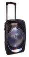 N-GEAR The Flash 1510 - Karaoke Speaker met Lichteffecten - Zwart