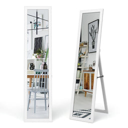Coast - Full-body spiegel 37 x 155 cm - Houten frame - Wit