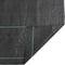 vidaXL - Worteldoek - 1,5x150 m - polypropeen - zwart