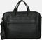 Chesterfield Ryan Leren Laptoptas - 17 inch - Zwart