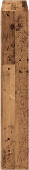 vidaXL - Wandschap - kubus - 12 - vakken - bewerkt - hout - oud - houtkleurig